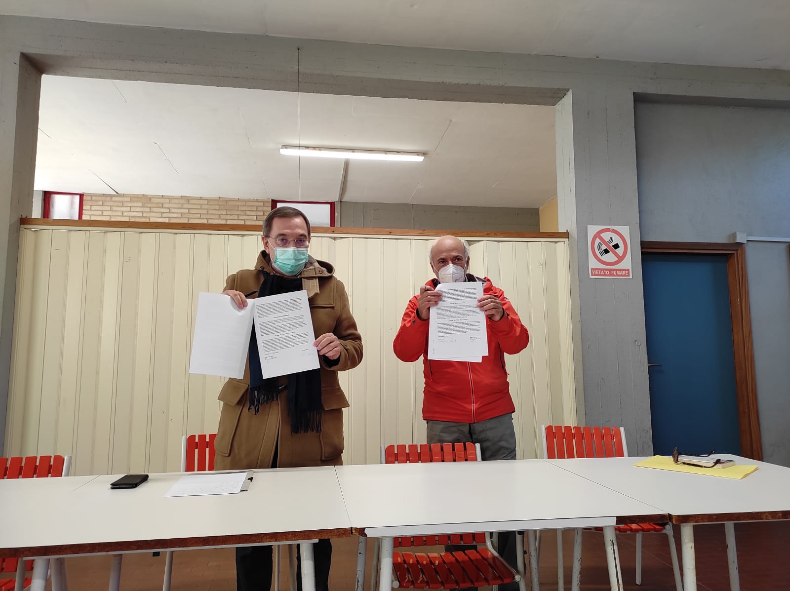 «Centrosinistra unito contro la destra», <br> Nardini e Frenquellucci firmano l’intesa