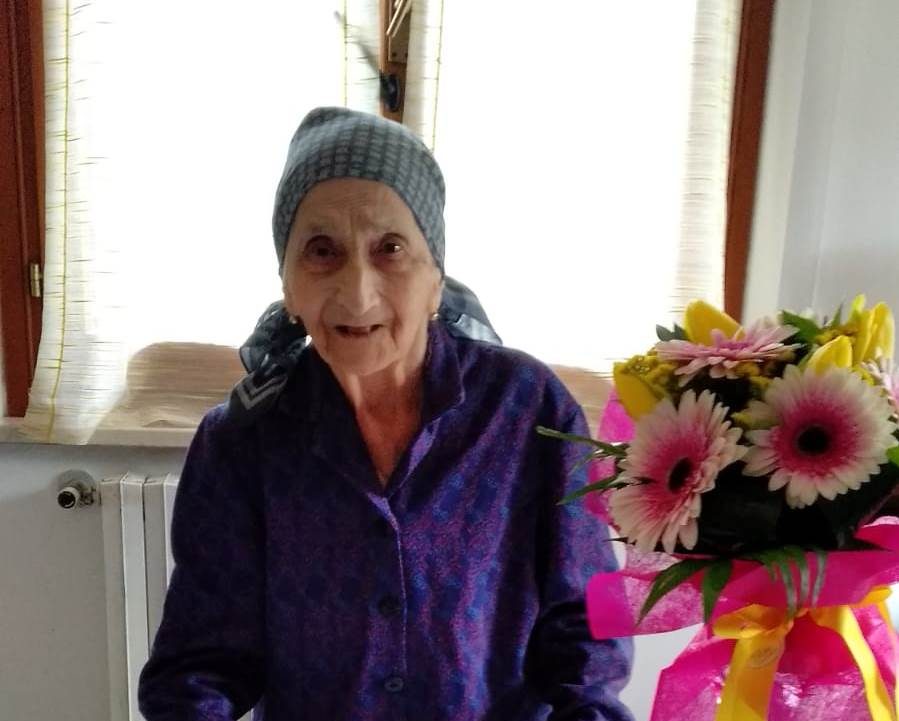 Luigia Bruni compie 100 anni, <br> «La festa solo rimandata» Luigia Bruni compie 100 anni, <br> «La festa solo rimandata»