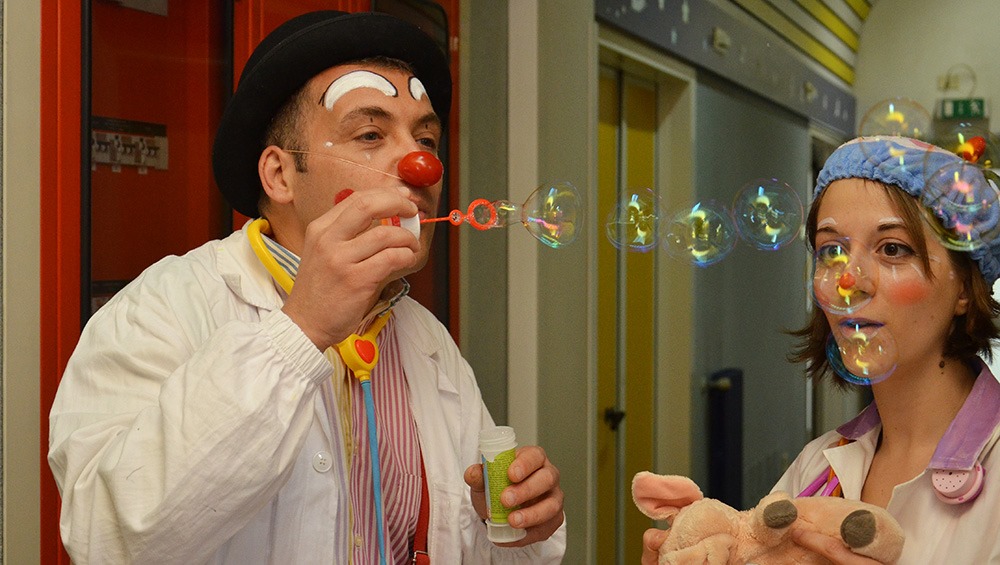 Esami superati, <br> arrivano 17 nuovi clown dottori