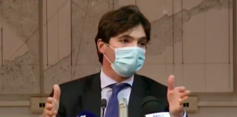 Covid, Acquaroli: «Il mio tampone <br> è negativo ma resto in isolamento»