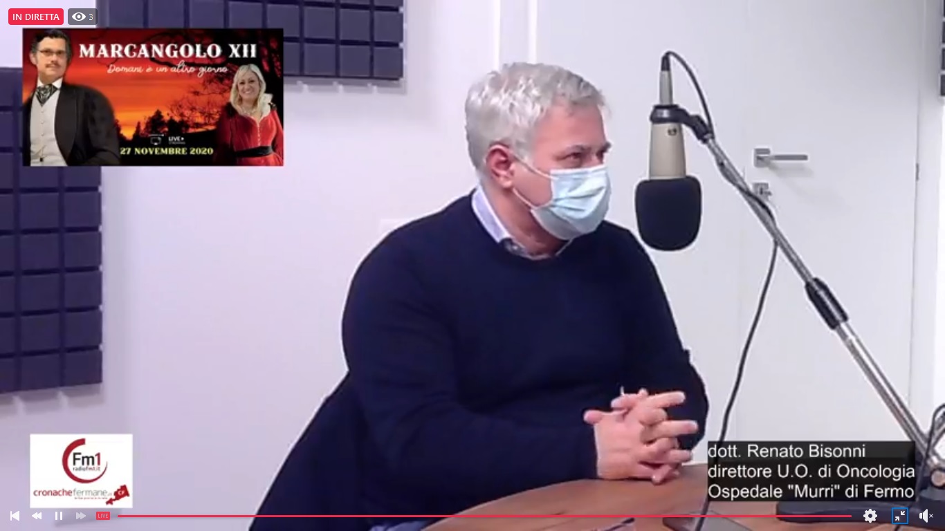 Il dottor Bisonni presenta “Marcangolo”: <br> «Tutte le novità in campo oncologico, <br> interverrà anche il vice ministro Sileri» <br> <span> (La videointervista)
