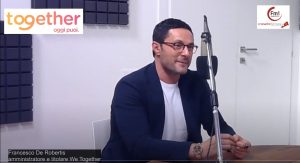 “Together Oggi Puoi”, ecco l’app <br>che avvicina negozianti e clienti, <br>De Robertis: «Semplice e immediata” <br><span>La videointervista</span>