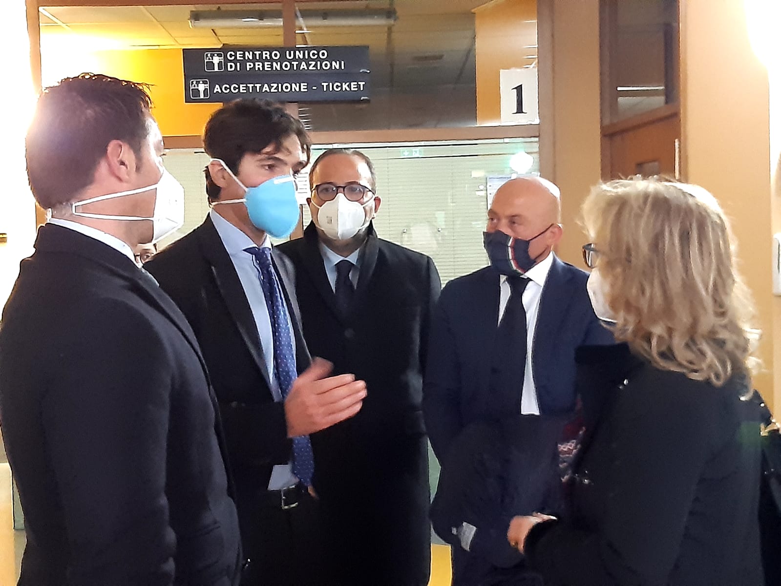 Acquaroli sull’emergenza sanitaria: <br> «Al Covid Center di Civitanova <br> personale da tutte le Aree Vaste»