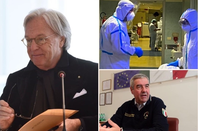 Covid, promessa mantenuta <br> di Della Valle e Protezione Civile: <br> primo accredito per 60 famiglie <br> di operatori sanitari deceduti