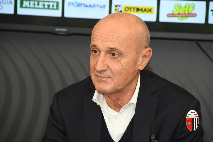 Ascoli: Delio Rossi e il Cosenza: <br> «Siamo in miglioramento <br> Rozzi? Ha fatto la storia»