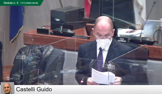 Assestamento del bilancio, Castelli: <br> «Priorità dettate dall’emergenza»
