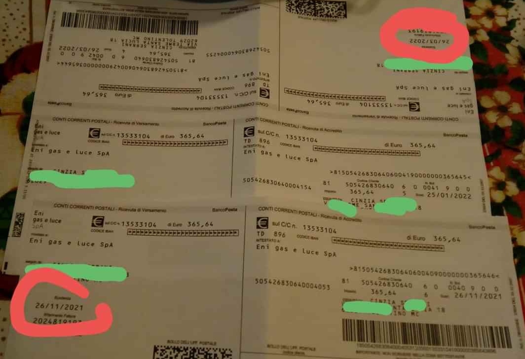 Sisma, riceve 18 bollette del gas: <br> «Sono 6.500 euro da pagare <br> La gente non sa dove sbattere la testa»