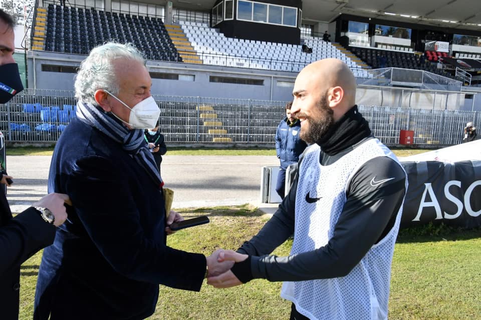 Ascoli, Simeri: «Ci salveremo» <br> Quaranta: «La strada è giusta»