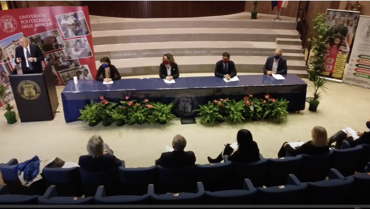 Univpm si presenta:<br> «L’idea di futuro di ognuno<br> contribuisca al benessere di tutti»