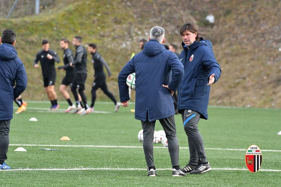 Ascoli a testa bassa verso il rush finale <br> Domani recupera il Pordenone, <br> prima delle tre gare che mancano all’appello