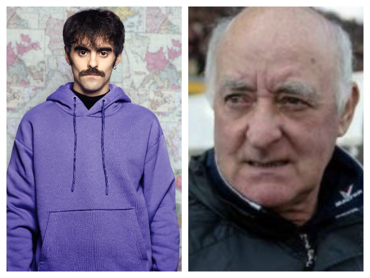 L’omaggio di Sanremo al mito Mazzone <br> Avincola canta con la maglia che ritrae il mister