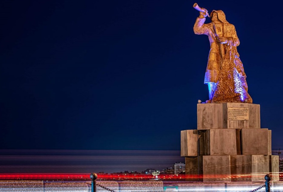 Giornata mondiale del Diabete: il Monumento al Pescatore si illumina di blu