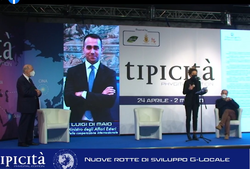 “Tipicità” parte in versione digitale col saluto del ministro Di Maio: «Le nostre eccellenze, motore della ripartenza»
