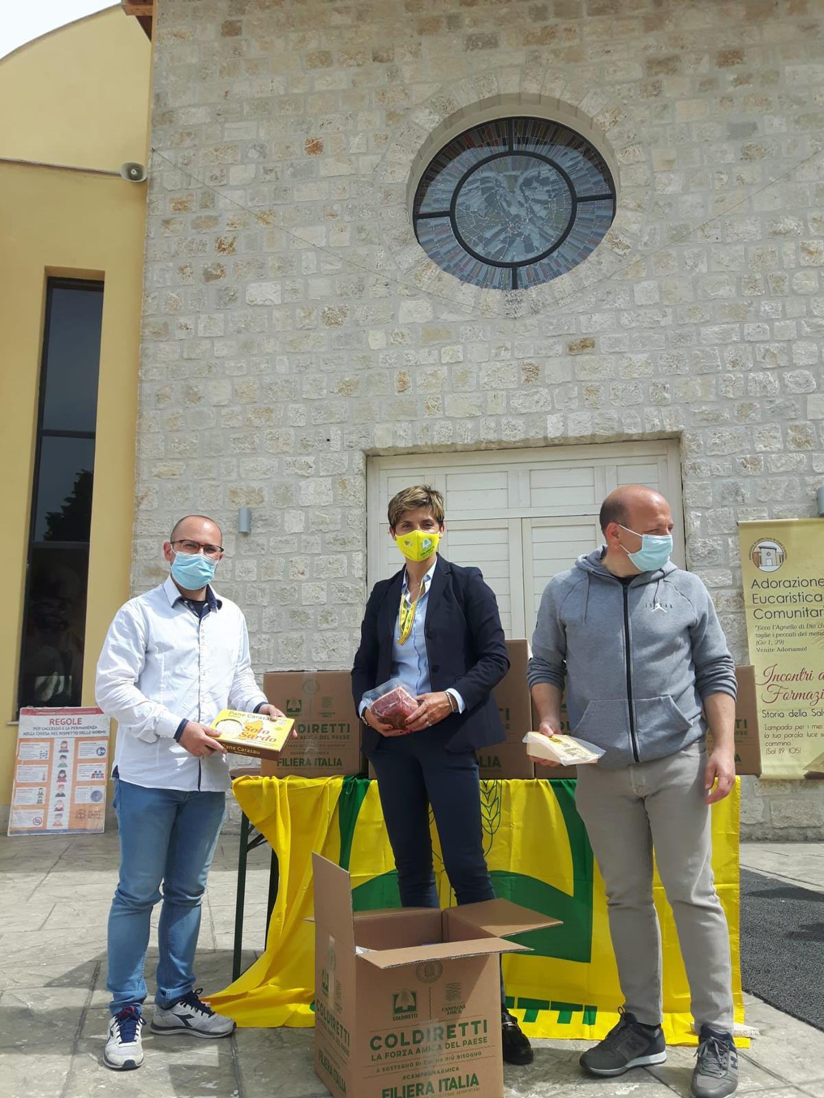 Il Made in Italy diventa <br> solidale con i doni <br> della Coldiretti