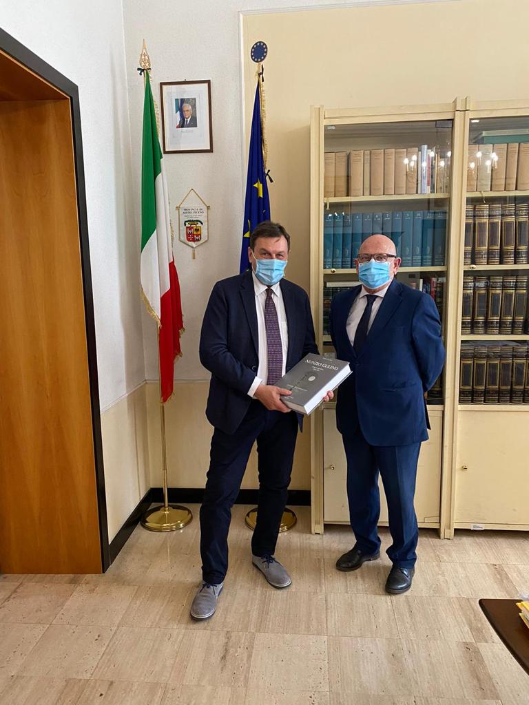 Il prefetto De Rogatis incontra <br> il presidente della Provincia