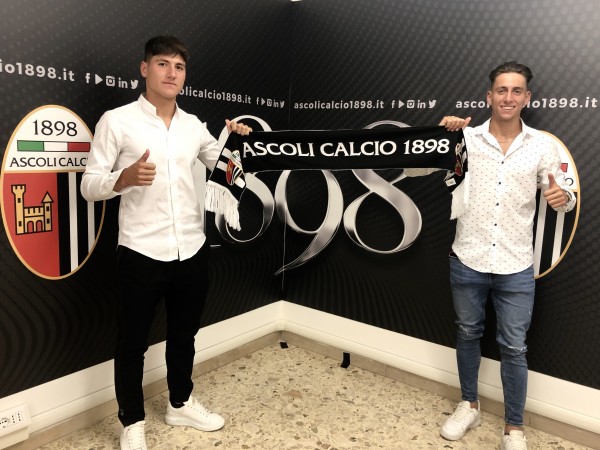 Ascoli, primi contratti <br> da professionisti per <br> Olivieri e Intinacelli