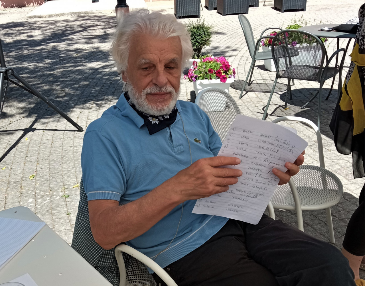 L’Aifas ospita Michele Placido: <br> «Condividere cultura qui <br> mi ha emozionato»