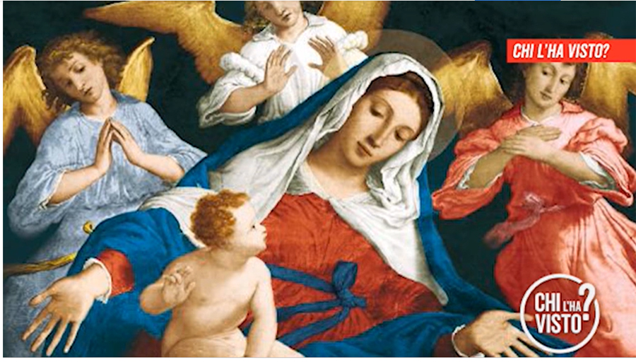 “Chi l’ha visto” cerca il dipinto <br> rubato nelle Marche