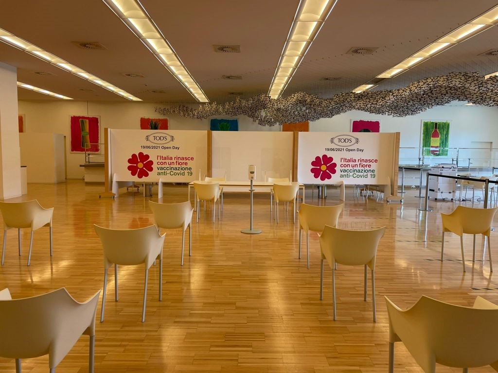 Tod’s parte con i vaccini <br> per i dipendenti: «Opportunità <br> in più rispetto al piano nazionale»