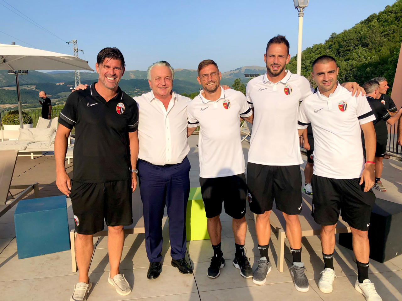 Ascoli, Pulcinelli carica <br> la squadra e annuncia: <br> «A breve ci sarà qualche colpo»