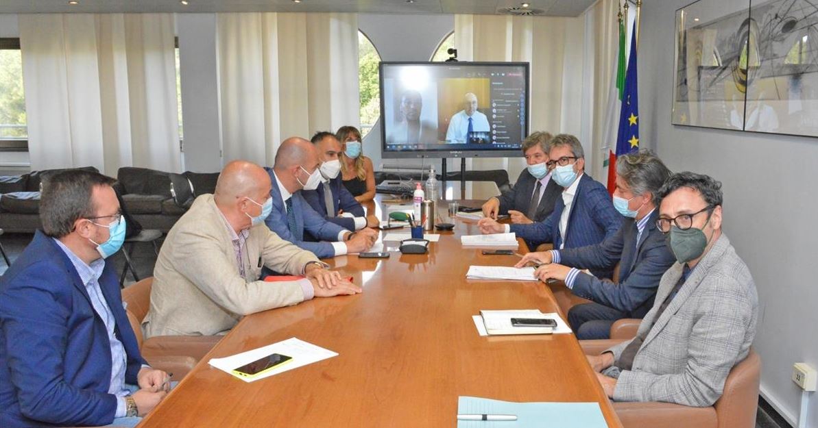 A14, Aspi al lavoro per la terza corsia <br> Baldelli: «L’opera si fa sempre più reale»