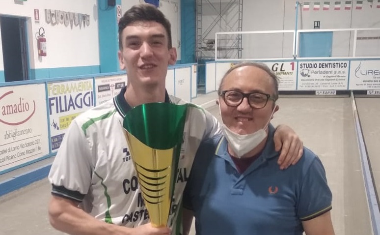 Bocce sportive, <br> Emanuele Giovanni Bachetti <br> profeta in patria <br> alla Bocciofila La Sportiva
