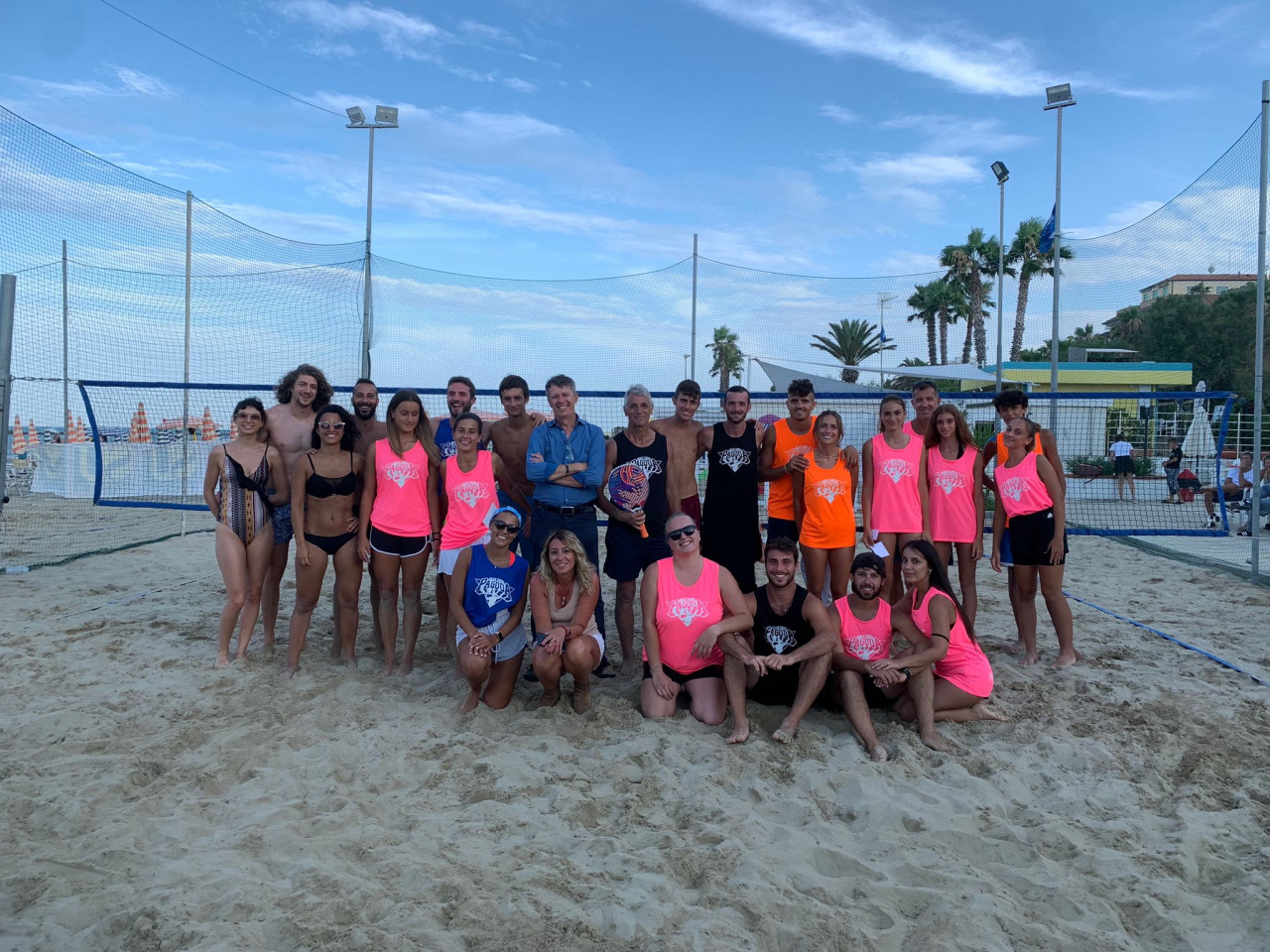 Al “Pagoda” torna <br> il beach tennis, <br> successo per il torneo misto
