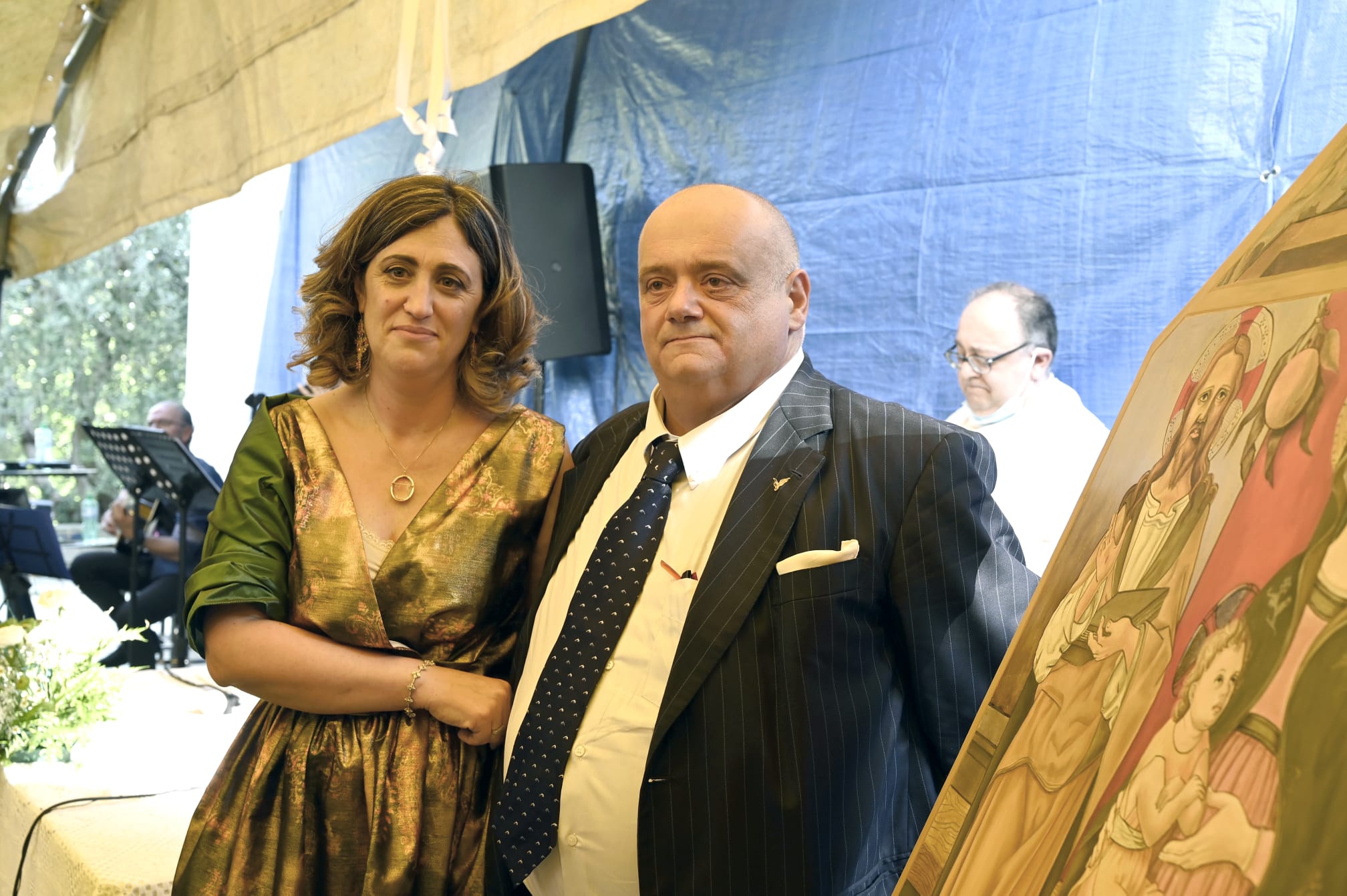 Pietro Alemanno torna a Cerreto: <br> una copia del dipinto come ex voto <br> per la grazia ricevuta