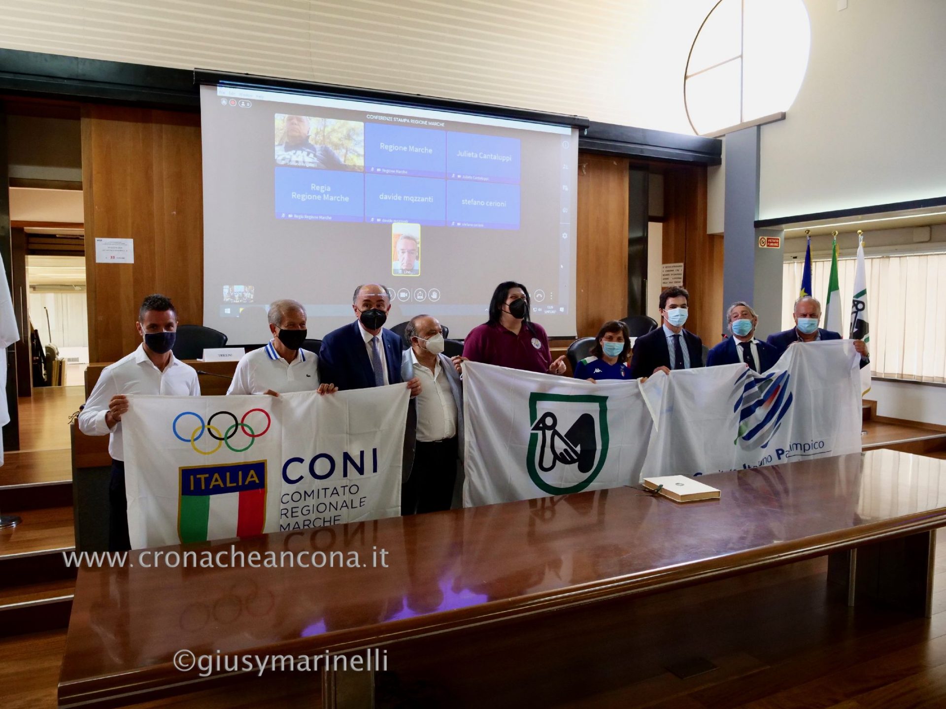 «La vittoria della Nazionale? <br> Un punto di riscatto per le Marche <br> Ora tiferemo per i nostri atleti a Tokyo»