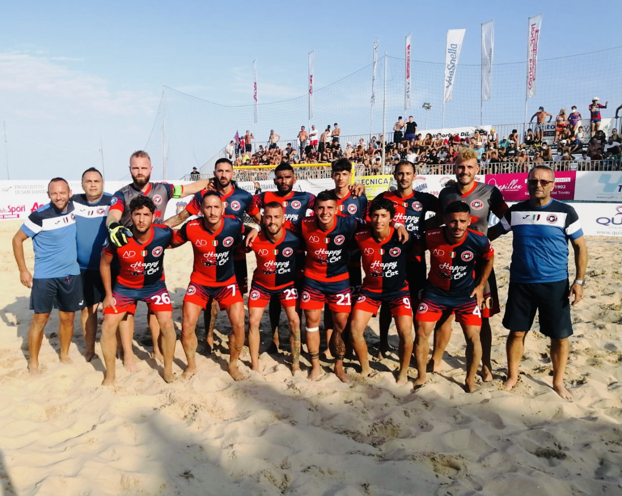 Beach Soccer: <br> doppia vittoria in Riviera <br> per Samb maschile e femminile