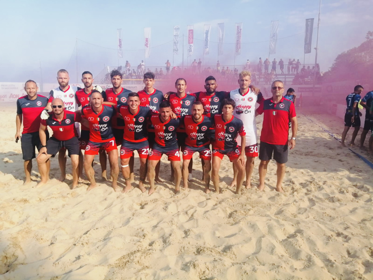 Beach soccer, la Samb <br> sconfitta all’esordio <br> Occhi puntati sulle donne