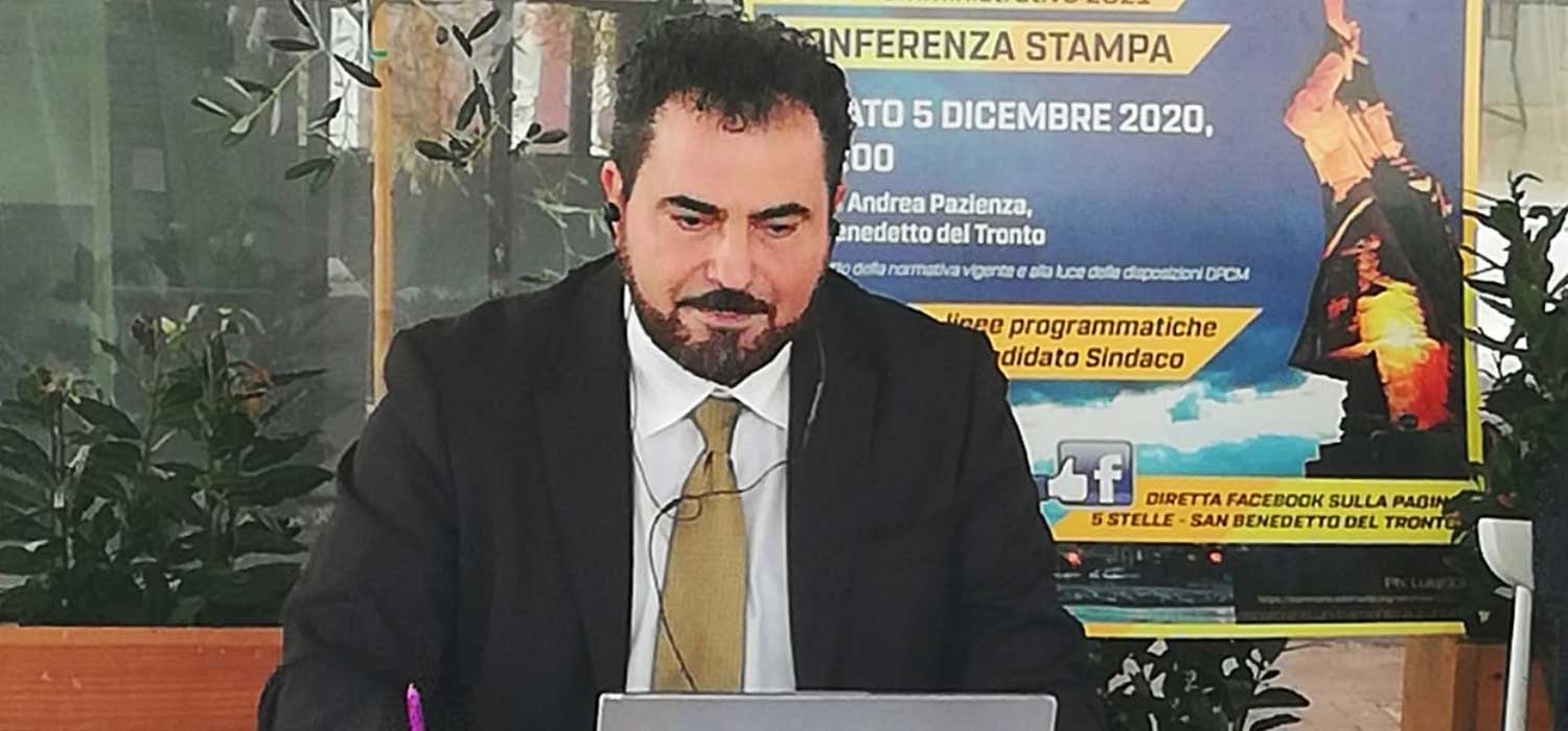 Angelini (M5S) e l’appello <br> di Spazzafumo: <br> «Sono a disposizione, <br> è il momento giusto per cambiare»