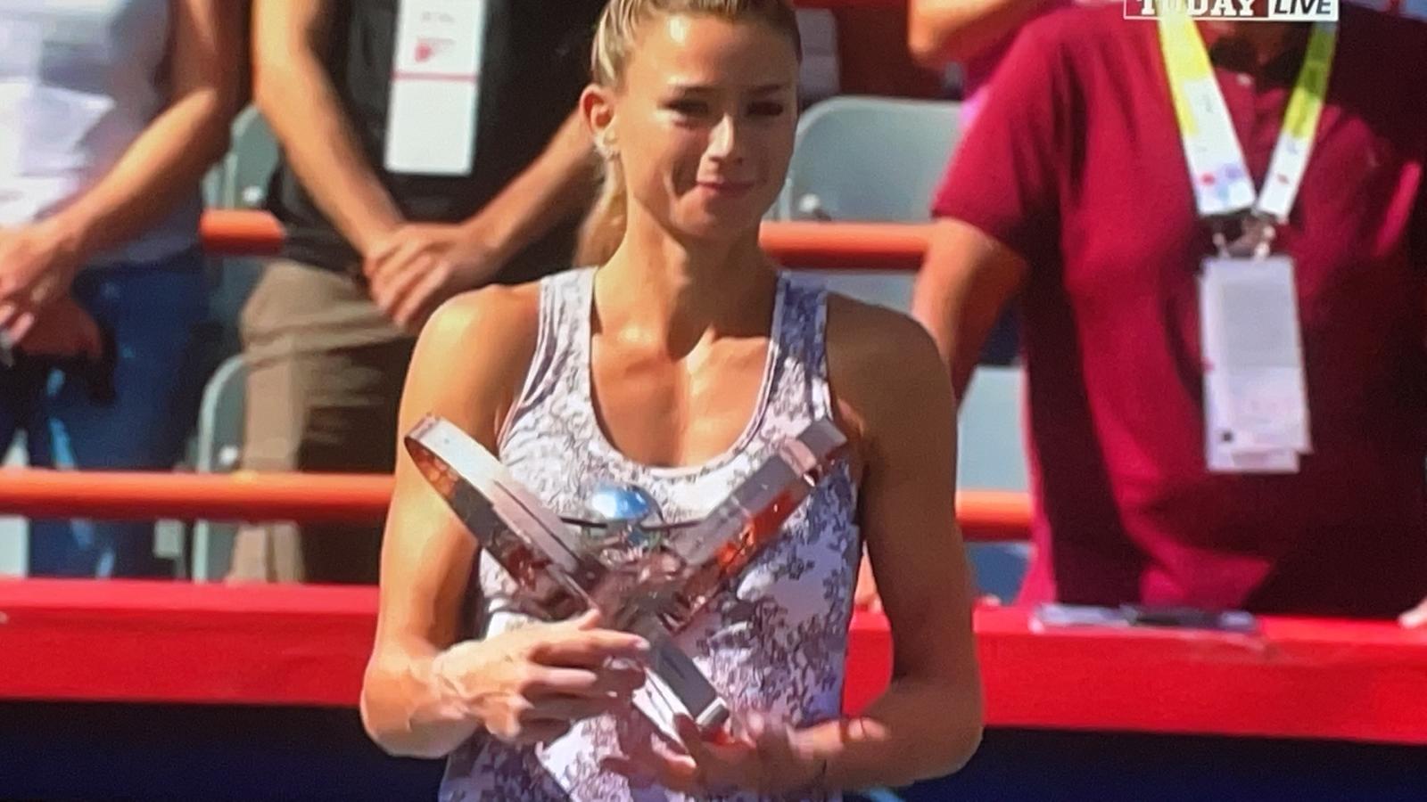 Superba Camila Giorgi, <br> regina di Montreal
