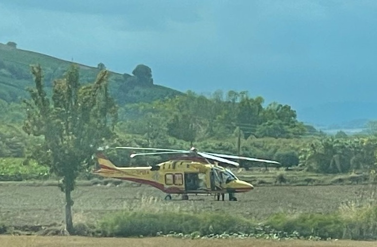 Schianto tra auto e furgone <br> in Valmenocchia: <br> arrivano due eliambulanze Schianto tra auto e furgone <br> in Valmenocchia: <br> arrivano due eliambulanze