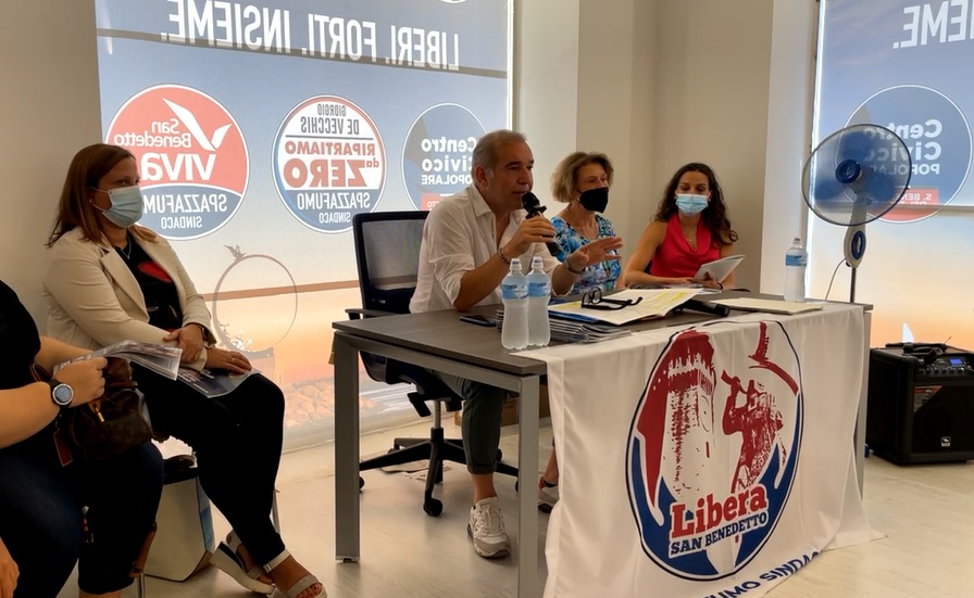 Elezioni, Spazzafumo presenta <br>il programma di Libera San Benedetto <br> «C’è bisogno di volti nuovi, <br> per me è una missione»