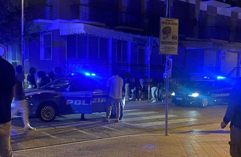 Aggressioni, caos e paura sul lungomare: “Daspo Willy” della Polizia per 5 giovani