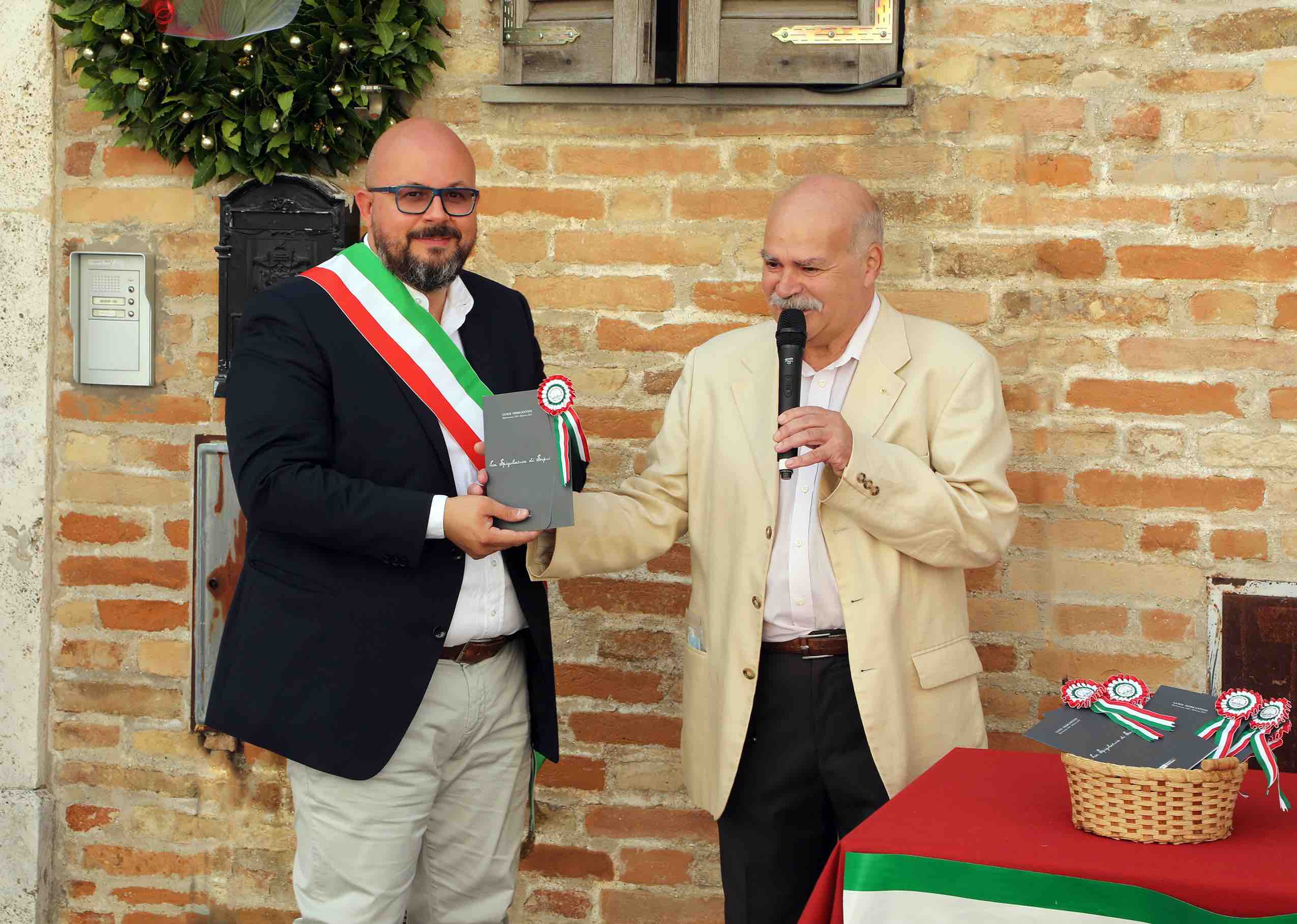 Banca di Ripatransone <br> e del Fermano <br> protagonista nelle celebrazioni <br> per il 200° di Luigi Mercantini