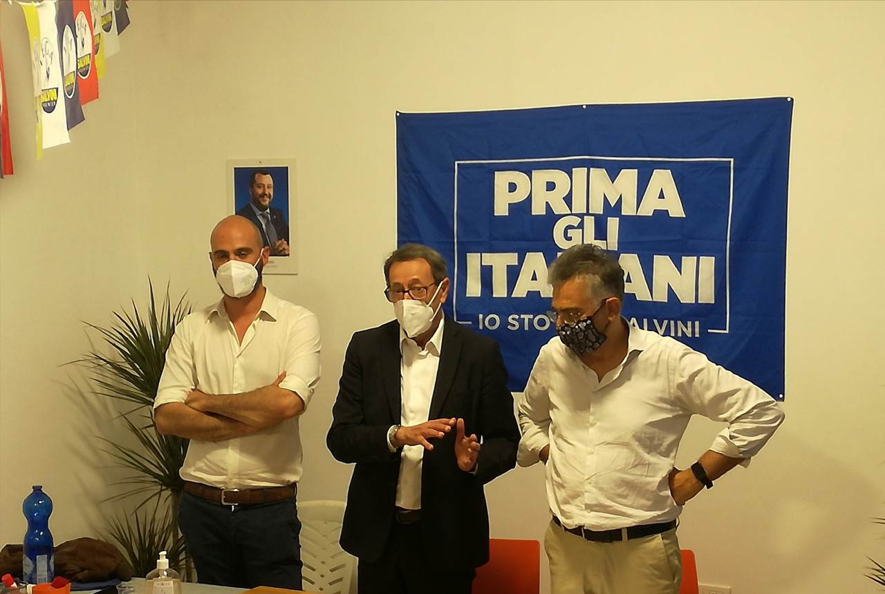 Elezioni, la Lega presenta <br> la squadra per le Comunali <br> «Vogliamo essere il primo partito»