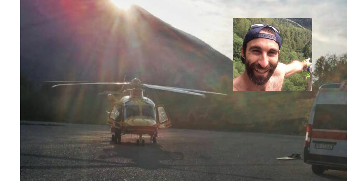 Cade durante l’arrampicata: <br> muore il 34enne <br> Francesco Gentilucci
