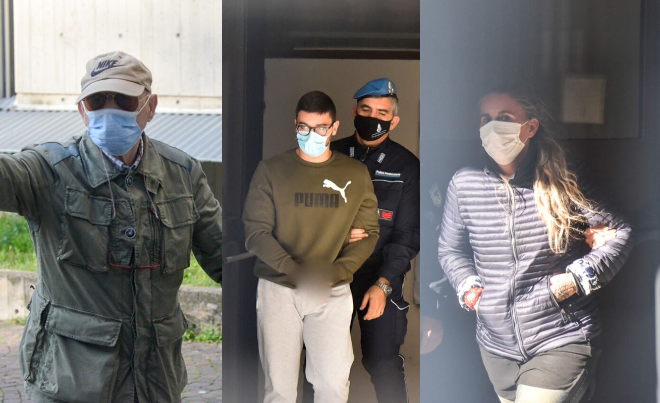 Omicidio di Rosina, tutti a giudizio. Enrico commosso dopo l’udienza: «Enea non lo accusa ma non era in casa» (Video)