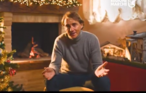 Mancini e Tamberi, <br> video-auguri di Natale <br> a tutti i marchigiani