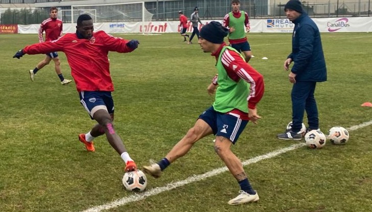 Samb-Atletico Fiuggi <br> con due grandi ex: Tomas e Fall