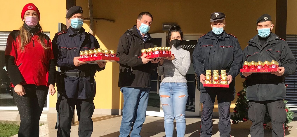 La Croce Rossa <br> porta il Natale nelle zone <br> ferite dal terremoto