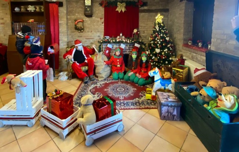 Babbo Natale e poi la Befana <br> per i bambini all’Oasi La Valle
