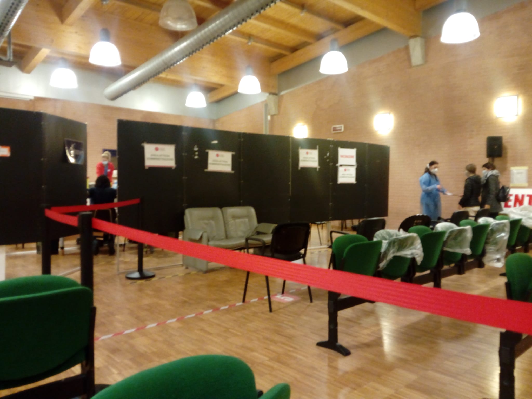 A San Benedetto il nuovo Punto vaccinale nella struttura mobile davanti al Pronto Soccorso