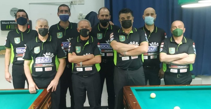 Boccette: per il Bar Moderno di Colli storica promozione in serie A1