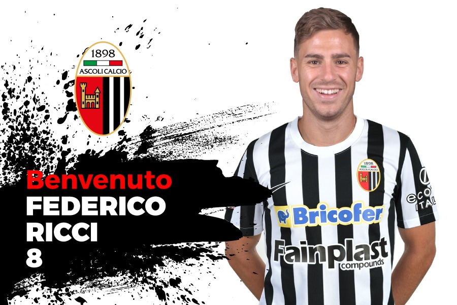 Mercato Ascoli: <br> ecco Ricci dalla Reggina, <br> Fabbrini va all’Alessandria