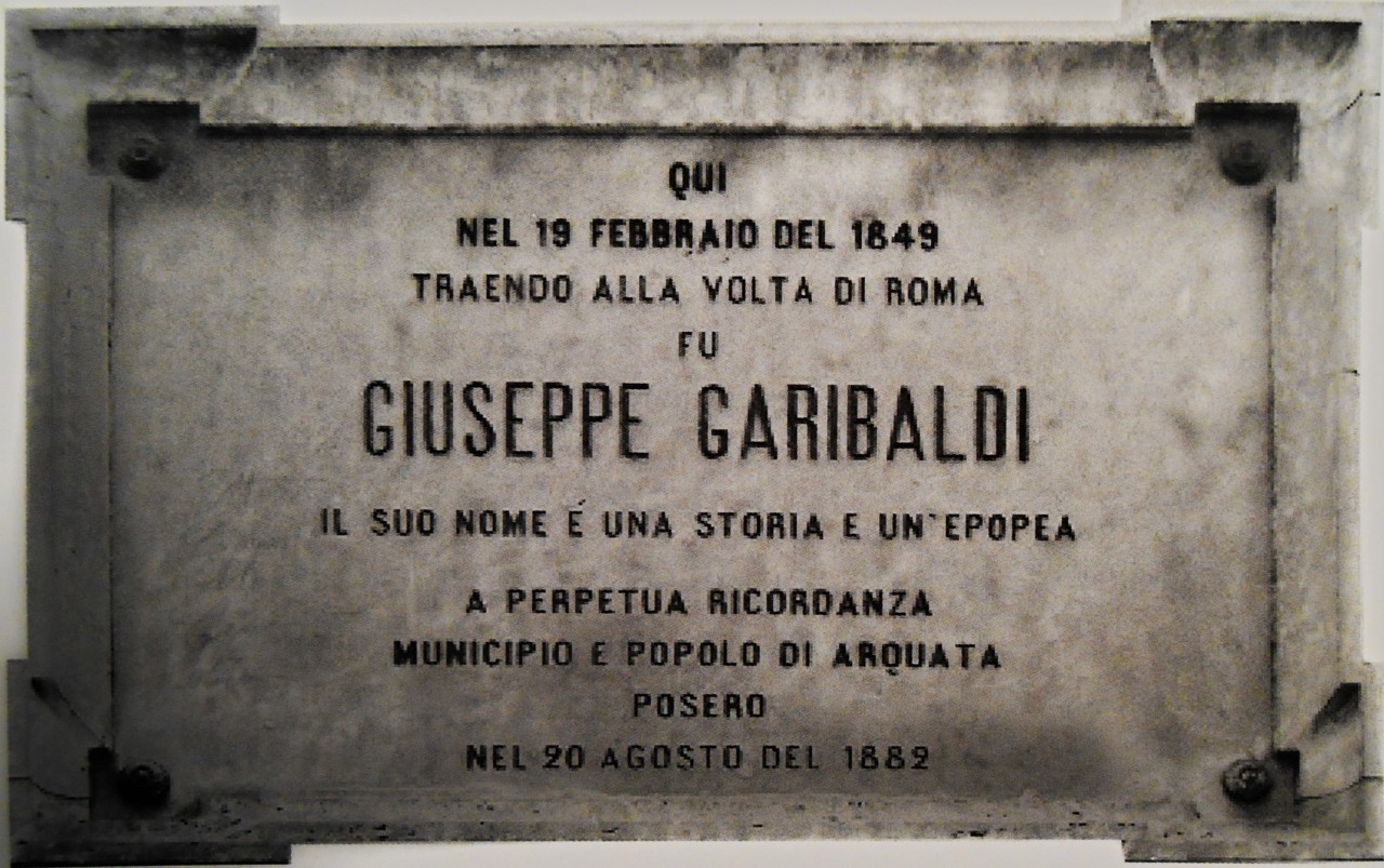 Un convegno sul passaggio <br> di Garibaldi ad Arquata Un convegno sul passaggio <br> di Garibaldi ad Arquata