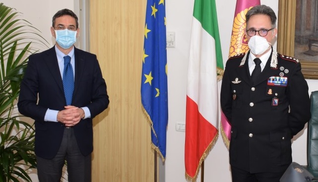 Questore e comandante dei Carabinieri: incontro bis