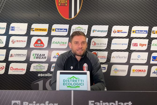 Ascoli, capitan Dionisi <br> si avvicina al rientro: <br> «In casa dobbiamo alzare l’asticella, <br> siamo tutti responsabili»